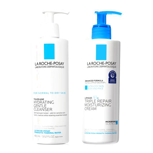 La Roche-Posay Lipikar AP+ Triple Repair Moisturizing Cream | Face & Body Lotion For Dry Skin | Shea Butter & Niacinamide Moisturizer | Gentle Face & Body Cream For Dry, Rough & Sensitive Skin