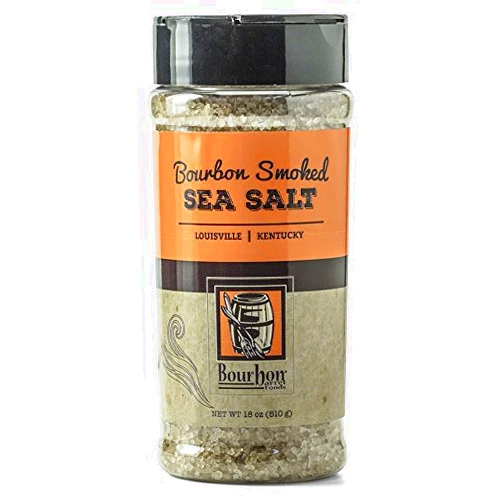 Bourbon Barrel Foods FS- BBF Bourbon Smoked Sea Salt, 18 OZ