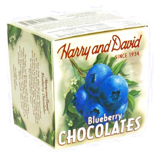 Harry & David Chocolate Covered Blueberries, 8-Ounce Unit