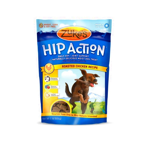Zuke'S Hip Action Treats Chicken 1lb