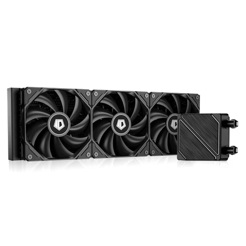 ID-COOLING DASHFLOW 360 Basic Black Liquid Cooler for High-end CPU, AIO Cooler 360mm Radiator, 3x120mm TF Fans, Intel 1700/1200/115X, AMD AM5/AM4