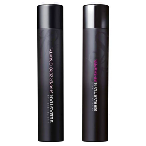 Sebastian Professional Re-Shaper & Sebastian Professional Shaper Zero Gravity Hairspray, Set