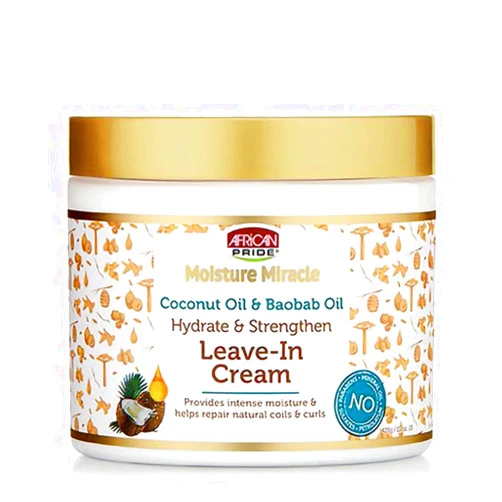 My Africa Caribbean African Pride Moisture Miracle Leave in Cream 15oz