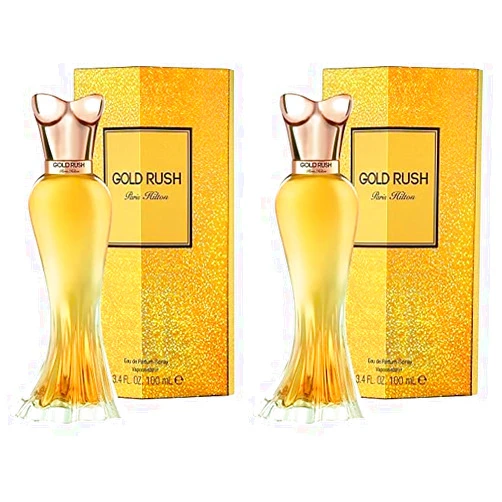 Paris Hilton Gold Rush Eau De Parfum Spray 3.4 Oz / 100 ml For Women (Pack of 2)