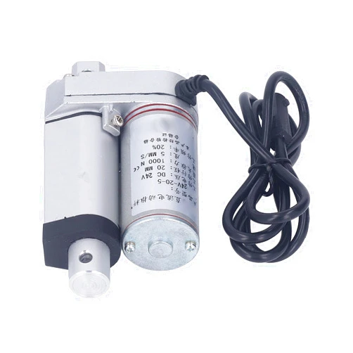 Hyuduo Electric Linear Actuator 20MM Stroke Dc Motor Electric Push Rod Telescopic Rod Micro Elevator Linear Motion Actuators (24V)