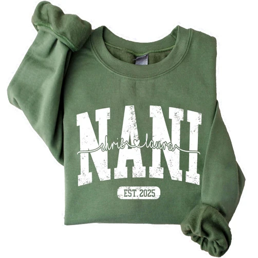 Giantbighands Personalized Mama Shirt With Kid Names, Custom Shirt ForMama, Custom Mama Shirt, Gifts for Mother Grandma