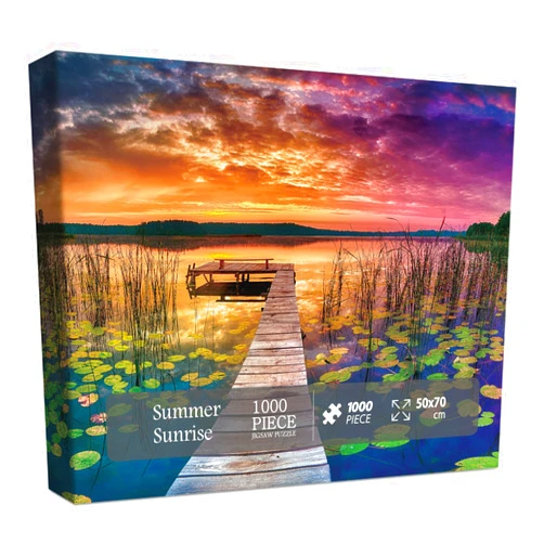 BBOLDIN Nature Puzzle 1000 Pieces for Adults, Scene Scenery Landscape Puzzle, Travel Jigsaw Puzzles Scenic as Lake Decor