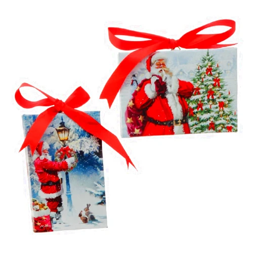 Town Square Citi-Talent Christmas Ornaments Multicolored PVC 1 pk