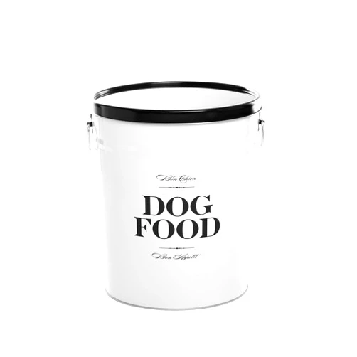 Harry Barker Bon Chien Dog Food Storage Canisters, Medium 22lbs of Food