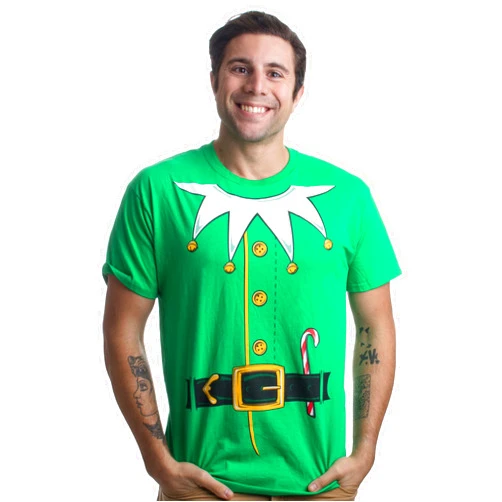 Ann Arbor T-shirt Co. Holiday Costume Tees | Fun and Funny Christmas Novelty Shirts Unisex T-Shirts for Men