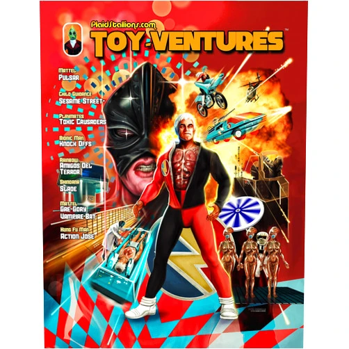 By Brian Heiler (Author), Robyn Adams (Author), Greg Autore (Author), Bert Quaghebear (Author), Raymond Castile (Author), Chance Priest (Author), Steve Stovall (Author), Joseph Hand (Author), Rob Chatlin (Editor), Michelle Larcher (Editor), Peter Carsillo (Illustrator) & 7 more Toy-Ventures Magazine Issue 10