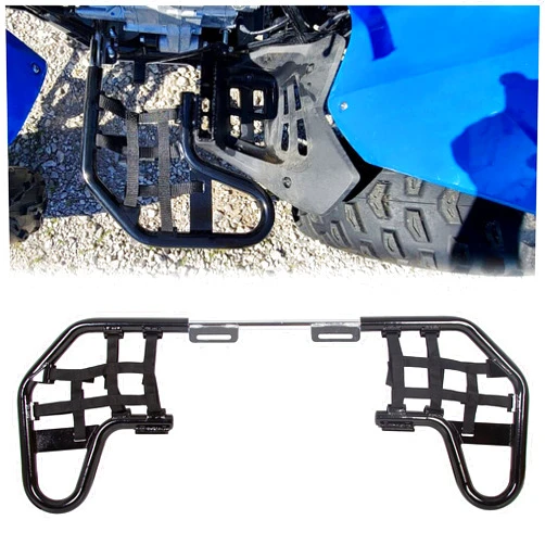 KUAFU Nerf Bars Compatible with 2001-2020 Honda TRX 250EX 250X Black w/Nets