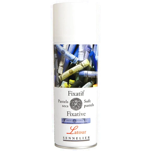 Sennelier Latour Spray Fixative, 1 Count (Pack of 1), Clear Clear 1 Count (Pack of 1)