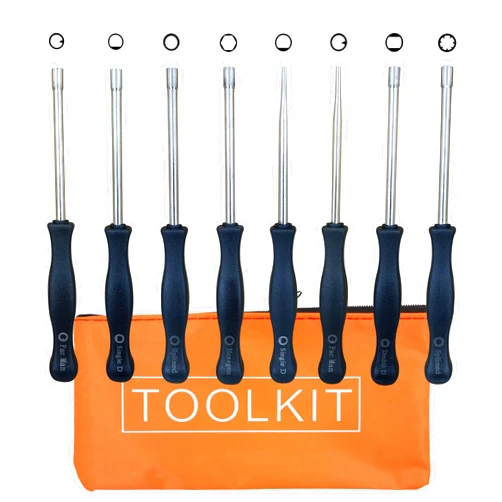 AiBiCi Carburetor Adjustment Tool Adjusting Screwdriver Tune-up Kit for Stihl 2 Cycle Small Engine fit Poulan Craftsman Husqvarna MTD Troy-Bilt Homelite Ryobi String Trimmer Weed Eater Pack of 8