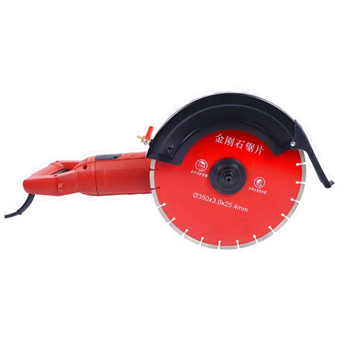 DreamRcoach 14-Inch Monolithic Concrete Cutting Machine, 3000W Electric Concrete Saw, Concrete Cutter with Blade and Tools, Disc Cutter, Power Cutter for Stone Brick Porcelain Concrete
