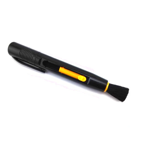 yueton?Pen Shape Double Ended Retractable Adjustable Button Cleaning Brush Mini Handheld Portable Magic Brush Cleaner Dusting Brush