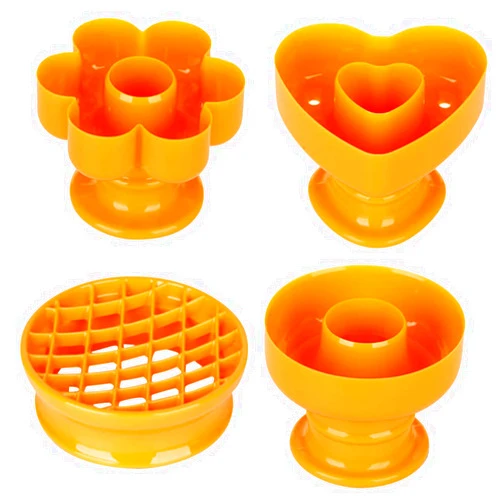UPKOCH 4 Pcs Mold Quincunx Plastic Bread Machine
