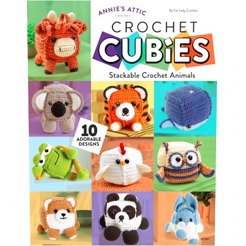 By Fat Lady Crochet by Trish Hoskin (Author) Crochet Cubies: Stackable Crochet Animals