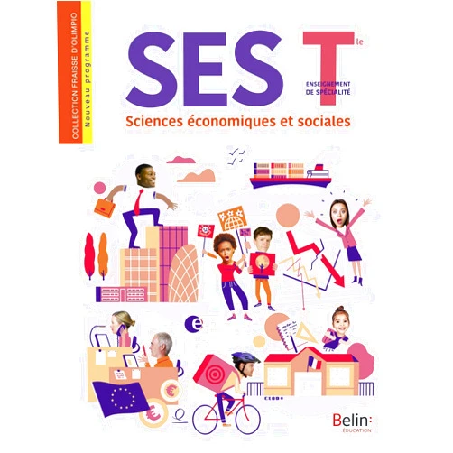 French Edition by Stéphanie Fraisse-d'Olimpio (Author, Series Editor), Camille Abeille-Becker (Author), Cédric André (Author), Patrick Cotelette (Author), Rémi Darfeuil (Author) & 3 more SES Terminale: Manuel élève 2020 (Format compact)