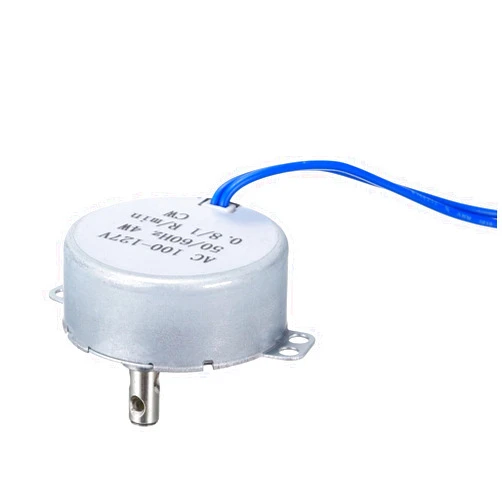 Generic TYC-50 Small Synchronous Motor 100-127V AC 0.8-1RPM Shaft CW 4W, 14kgf.cm HIEUBE755