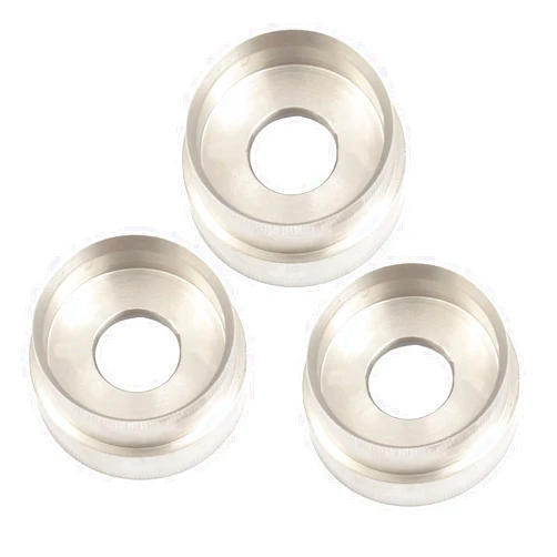 WellnessD'Light Lot of 3 Pcs Freeman Double Ended Areola Marker, 45mm Stainless Steel Instrument, Silver