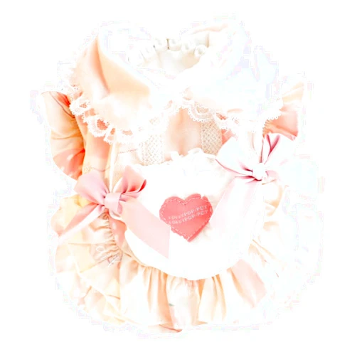 AZA Dog Princess Dresses for Small Dogs Lolita Clothes Costume Pet Hoodies Girl Cute Coat Outfits Sunmmer Costumes (XS,Pink)