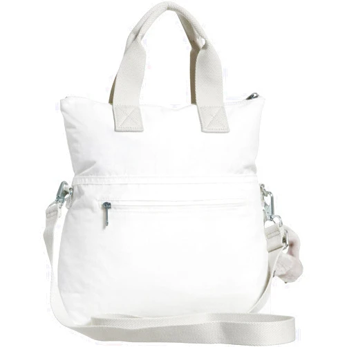 Kipling womens Eleva Crossbody Bag, Alabaster Tonal, 12.25 L X 13 H X 4.75 D US