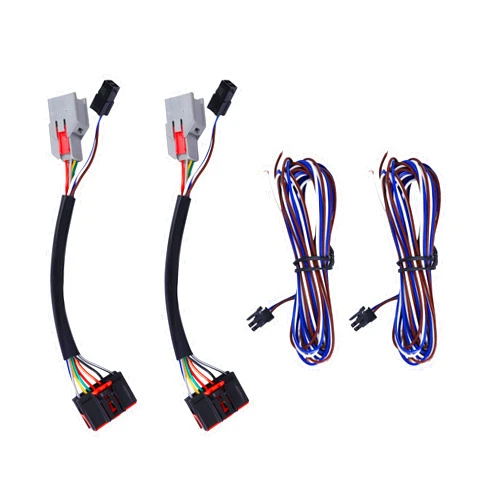 Sanooer 2X Conversion Harness Adapter Wiring Connector 8 pin to 22 pin Tow Mirrors for 2015 2016 2017 2018 Ford F150