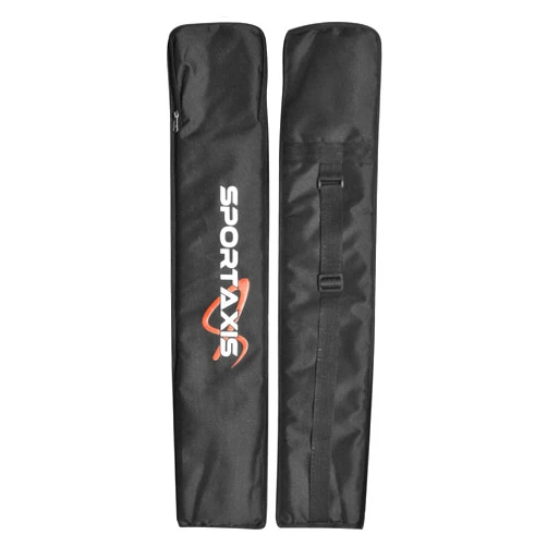 SPORTAXIS Foam Padded Bag for Cricket Bat- Adjustable Strap, Lightweight, Durable, Strong Protection to Bats (Black)