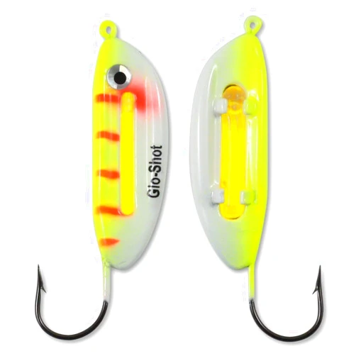 Northland Tackle Glo-Shot Jig - 1/4 Oz - 2/Card - Uv Electric Perch