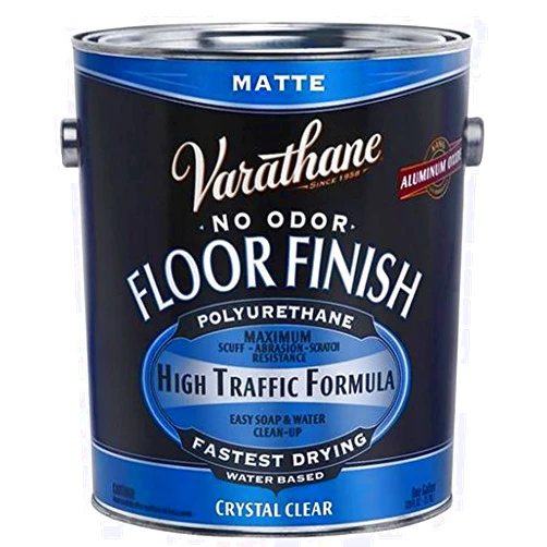 Rust-Oleum 1 gal Rust-Oleum 286820 Varathane Water-Based Interior Floor Polyurethane, Matte