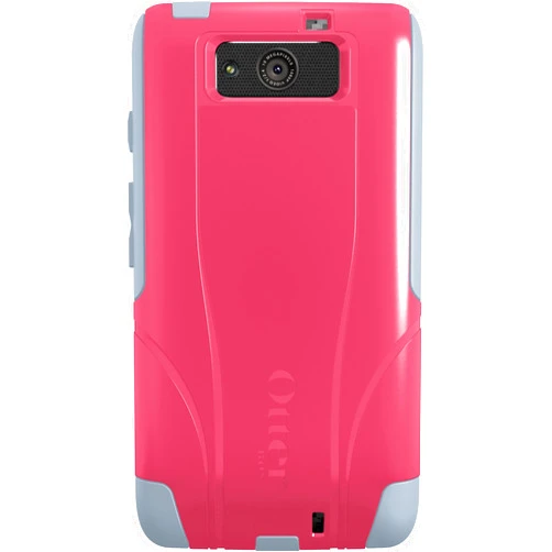 OTTERBOX COMMUTER SERIES Case for Motorola DROID MAXX - Retail Packaging - Pink/Gray
