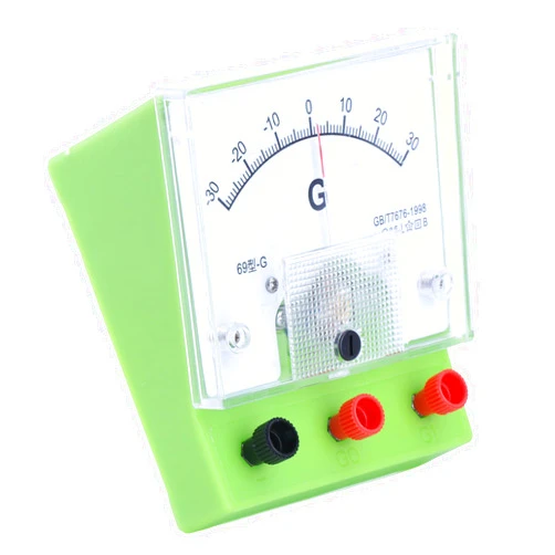 GMBYLBY Home Galvanometer Scientific Current Sensor Sensitive Ammeter Electric Current Detector Analog Display Educational Tool Current Measurement Module Tool Device Sensor Model 69 Sensitive Ammeter Direct