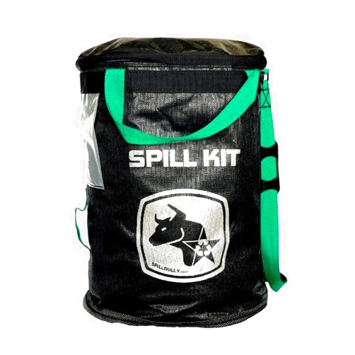 SPILLBULLY.COM Absorbent Sock for Water, Oil, Acid, Paint, Spill Bully Kit XL, Water Absorbing Snake, Water Barrier, Water Absorber, Absorbent Pads - 26 Pieces - Absorbs Up to 60 Gallons