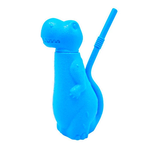 Brite Concepts Dinosaur Shaped Sippy Cup, Bottle for Kids: Holds 6 oz, Colors Vary, Dinosaur Shaped Sippy Cup For Reducing Spills, Great For Small Hands, Drinking Milk Made Fun!