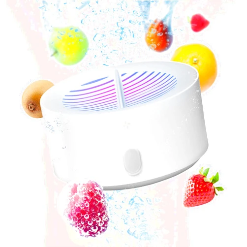 AquaPure - Fruit and Vegetable Washing Machine, 1-Year Warranty, Fruit Cleaner Device That Cleans Fresh Produce in Water, Waterproof Fruit and Vegetable Cleaner, Fruit and Veggie Purifier
