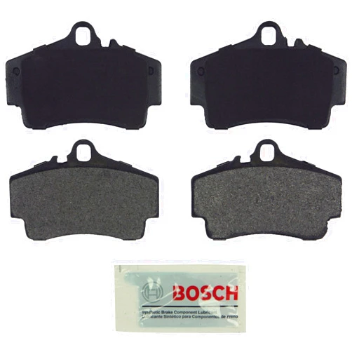 BOSCH BE738 Blue Semi-Metallic Disc Brake Pad Set - Compatible With Select Porsche 911, Boxster, Cayman; REAR