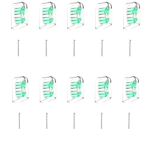 Aoremon Toothbrush Replacement Heads for Philips Sonicare - Compatible with Sonicare ProtectiveClean C2 4100 5100 & Phillips Sonicare Click- on Electric Toothbrush