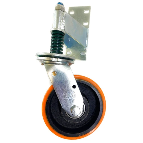 Foghorn Construction 6x2 inch Heavy Duty Large Gate Caster - Swivel Wheel - 880 lb Capacity - Foghorn Construction