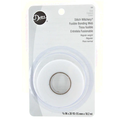 Dritzz Dritz 222 5/8-Inch by 20-Yard Stitch Witchery, Regular (3 Pack)