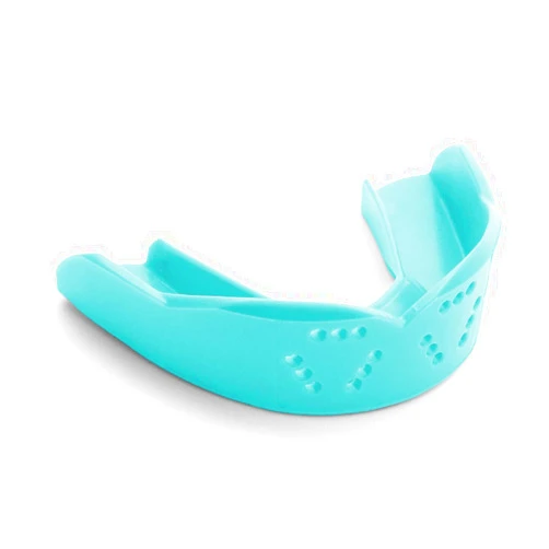 SISU 3D Mouthguard, Awesome Aqua - 2.0mm Thin - for Athletes Over 5’ Tall - Pre-Formed for Custom-Molded Fit - Remoldable Up to 20 Times - Non Toxic
