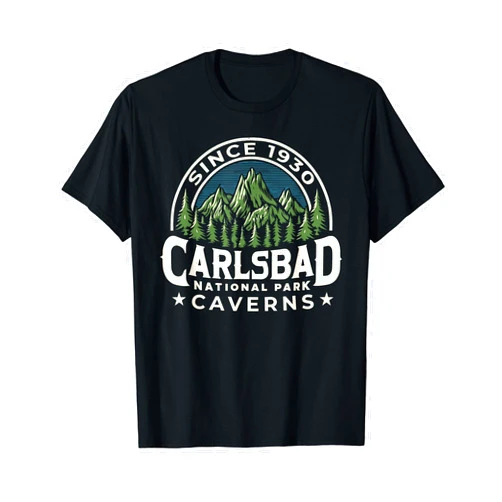 Carlsbad Caverns Designs By ShirtZilla Carlsbad Caverns National Park Apparel Carlsbad Caverns T-Shirt