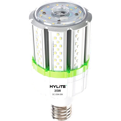HyLite LED Lighting 35W High Performance LED Omni-Cob Lamp, 360º, (~175W HID), 50K, 4800 lm, 120~347V for Commercial Industrial Lighting Warehouse High Bay Light Fixture Garage Workshop, White