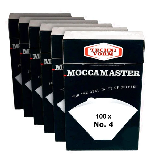 Technivorm Moccamaster Technivorm #4 Filters (6pk, White)