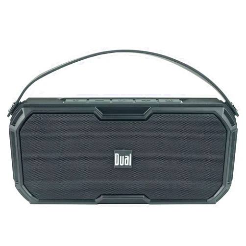Dual Electronics LUBTWS6 Wireless Portable Bluetooth Speaker, TruWireless Bluetooth Stereo, Waterproof & Dustproof IP67, 360 Degree Rich Dynamic Sound, 100ft Wireless Range, 15 Hour Playtime