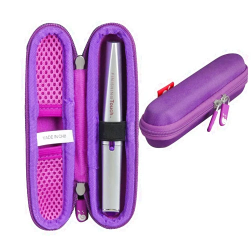 Hermitshell Hard Travel Case for Finishing Touch Lumina Painless Hair Remover (Purple)
