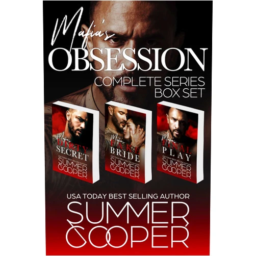 By Summer Cooper (Author) Format: Kindle Edition Mafia's Obsession: Complete Series Box Set: A New Adult Contemporary Small Town Romance (Steamy Summer Romance Collection Book 6)