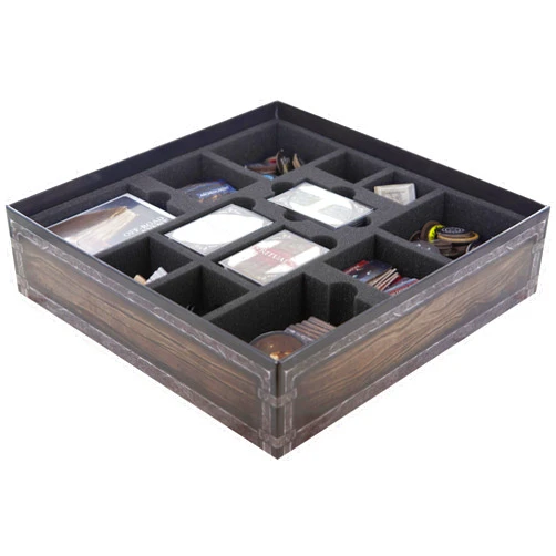 Feldherr Foam Tray Set Compatible with Folklore: The Affliction (2nd Printing) Board Game Box - core Box
