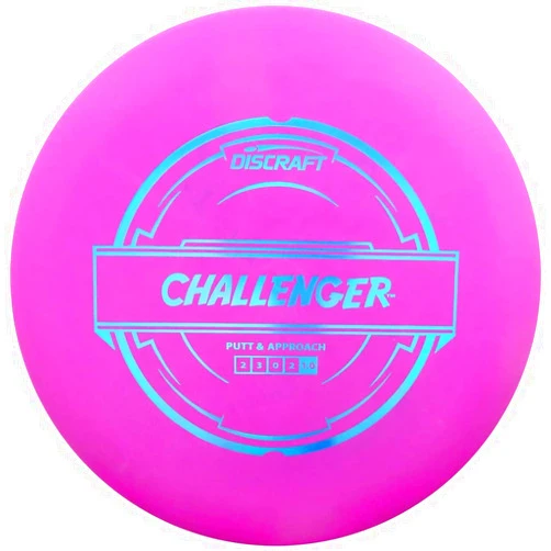 Discraft Putter Line Challenger Putt and Approach Golf Disc [Colors May Vary]
