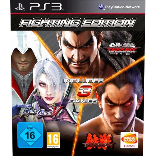 BANDAI NAMCO Entertainment Fighting Edition: Tekken 6/Tekken Tag Tournament 2 and Soul Calibur V (PS3)